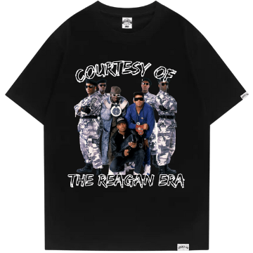 Public Enemy Reagan Era Hip-Hop Collection Tee