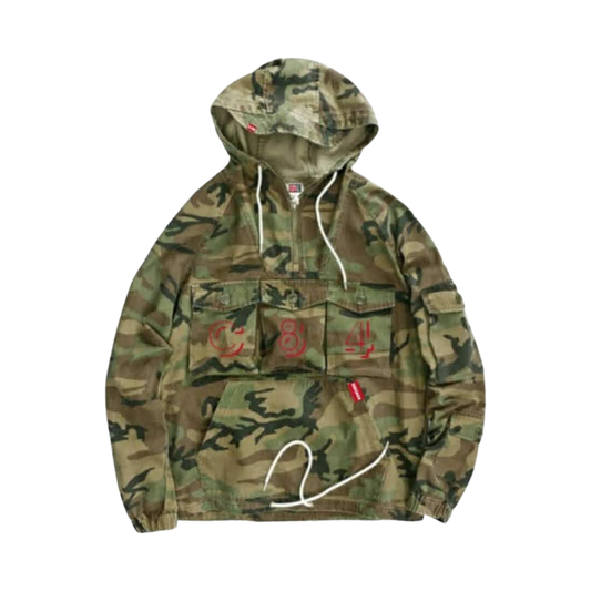 C84 CAMO OVERHEAD JACKET