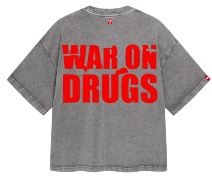 War On Drugs Washed Graphic Tee