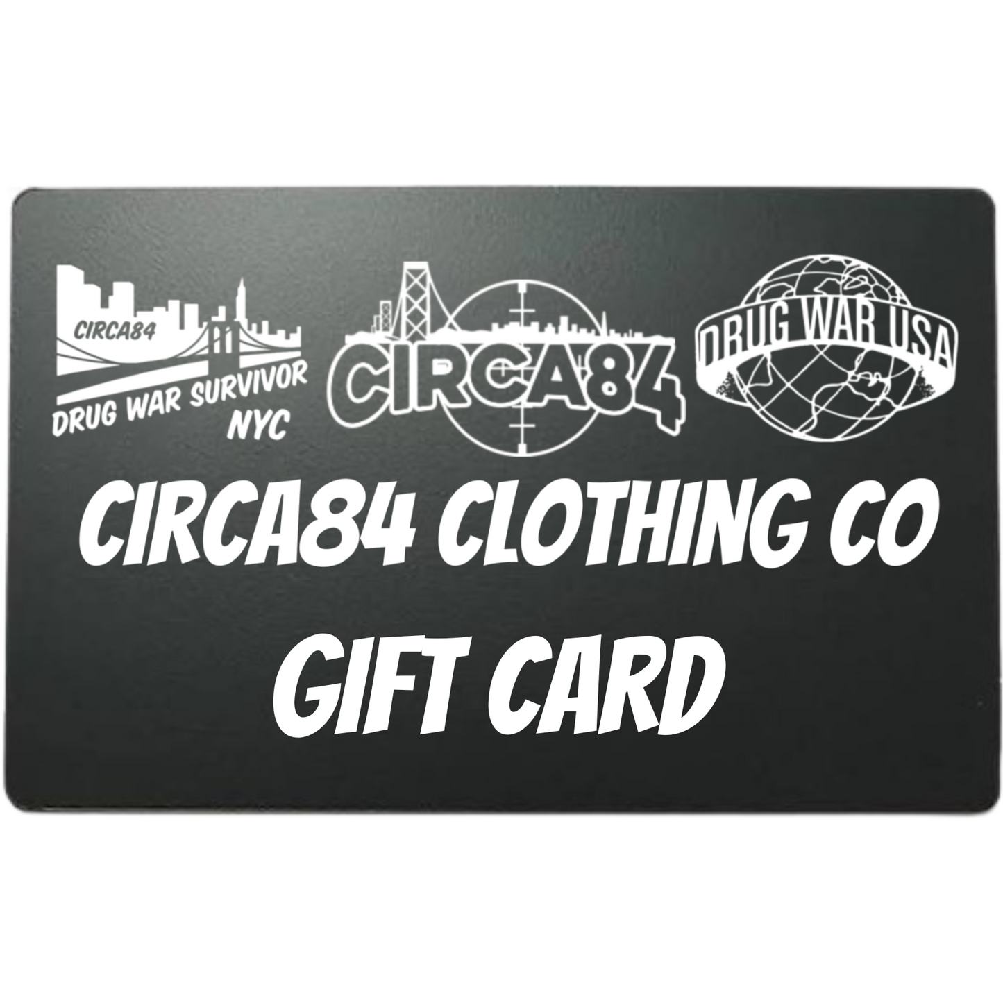 Circa84 Clothing Gift Card