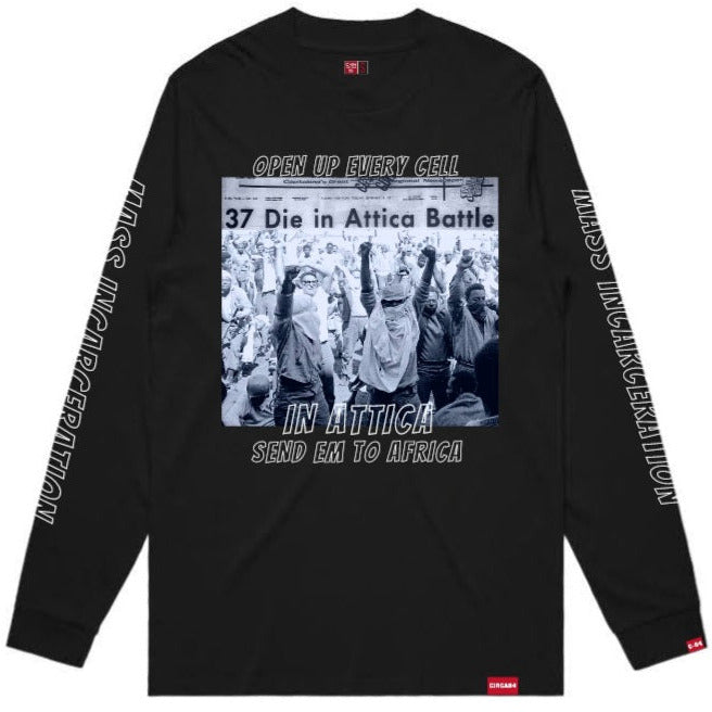 Circa84 Attica Riots Long sleeve Tee