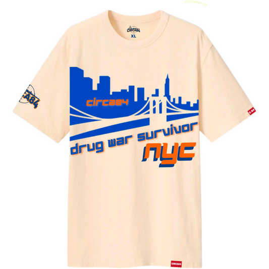 Limited Edition Circa84 Nyc Drug War Survivor Tee